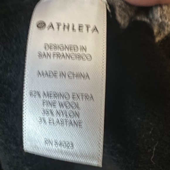 New Athleta Transit Wrap long duster sweater size xsmall - Picture 5 of 7